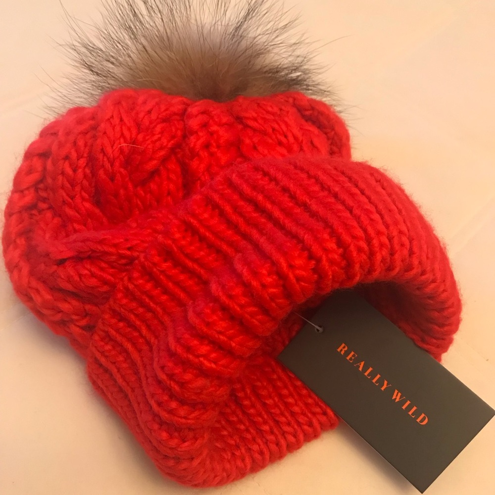 Pom Pom hat from London